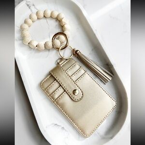 NWOT Keychain Wristlet Wallet